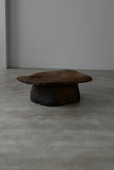 くり抜き　無垢　Teaテーブル　大型配送　/  Asian  Antique Teatable coffee table