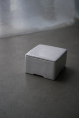 デルフト釉　陶箱　/ タナカシゲオ