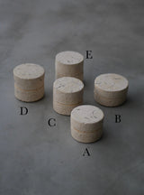 小箱　蓋物　Drawing  石肌　/ Akari Sato