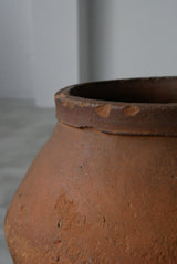 古常滑　不織壺　大壺　室町時代　/  Japanese Antiques