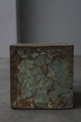 Soil  Cube L  立方体 / Testuya Hioki    Japanese  soil   Art 花器