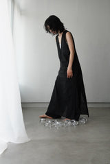 オーダー/ V-neck sleeveless one-piece /  urq