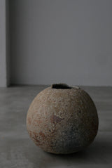 Reserved for Amalia  Moon Jar  x3 満月壺　/ Testuya Hioki    Japanese  soil   Art 花器