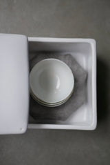 デルフト釉　陶箱　/ タナカシゲオ