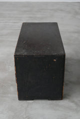 黒漆　小引出し　小箪笥　江戸時代　/  Japanese Antique　Urushi Drawer , Chest