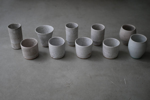 煙化粧　筒cup    /菊地　亨