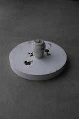 M様専用  /  第二幕　矢萩誉大　満月水盤、茶壺slim 、陶板