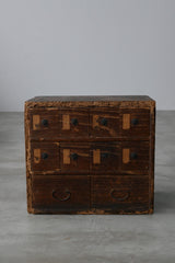 江戸時代　小さな薬箪笥　/  Japanese Antiques