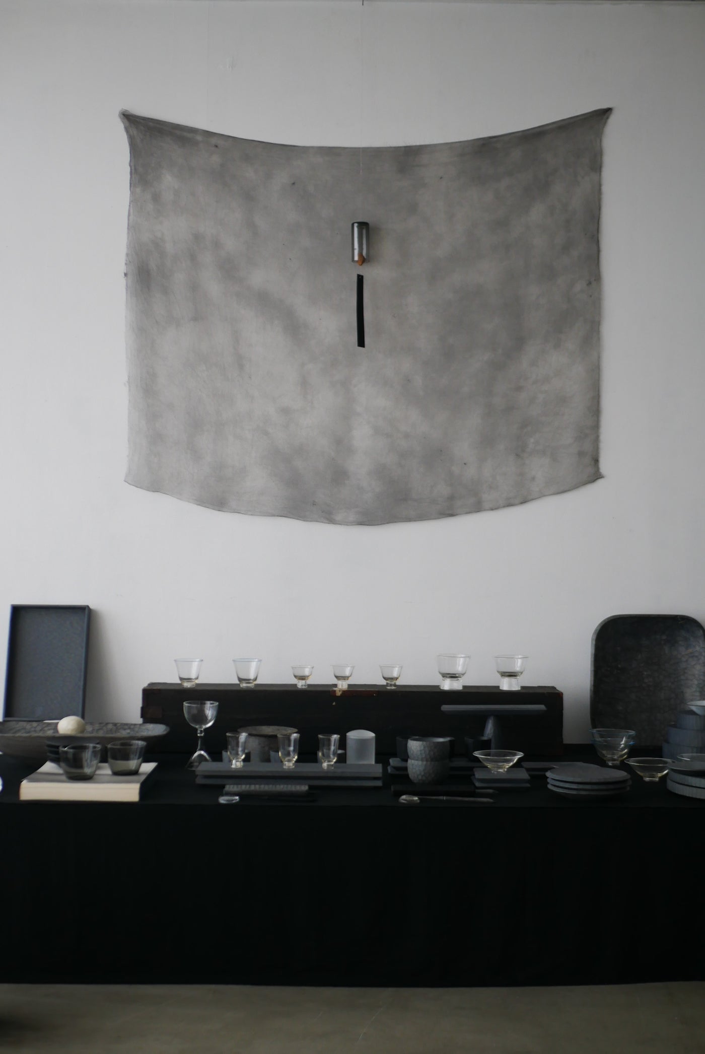 硝子 高台茶杯 long / WASHIZUKA GLASS STUDIO – MOUSEION