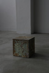 Soil  Cube L  立方体 / Testuya Hioki    Japanese  soil   Art 花器