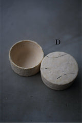 小箱　蓋物　Drawing  石肌　/ Akari Sato