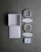 デルフト釉　陶箱　/ タナカシゲオ