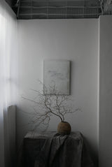 Moon Jar  満月壺　直径20 Testuya Hioki    Japanese  soil   Art 花器