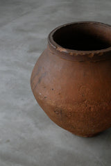古常滑　不織壺　大壺　室町時代　/  Japanese Antiques