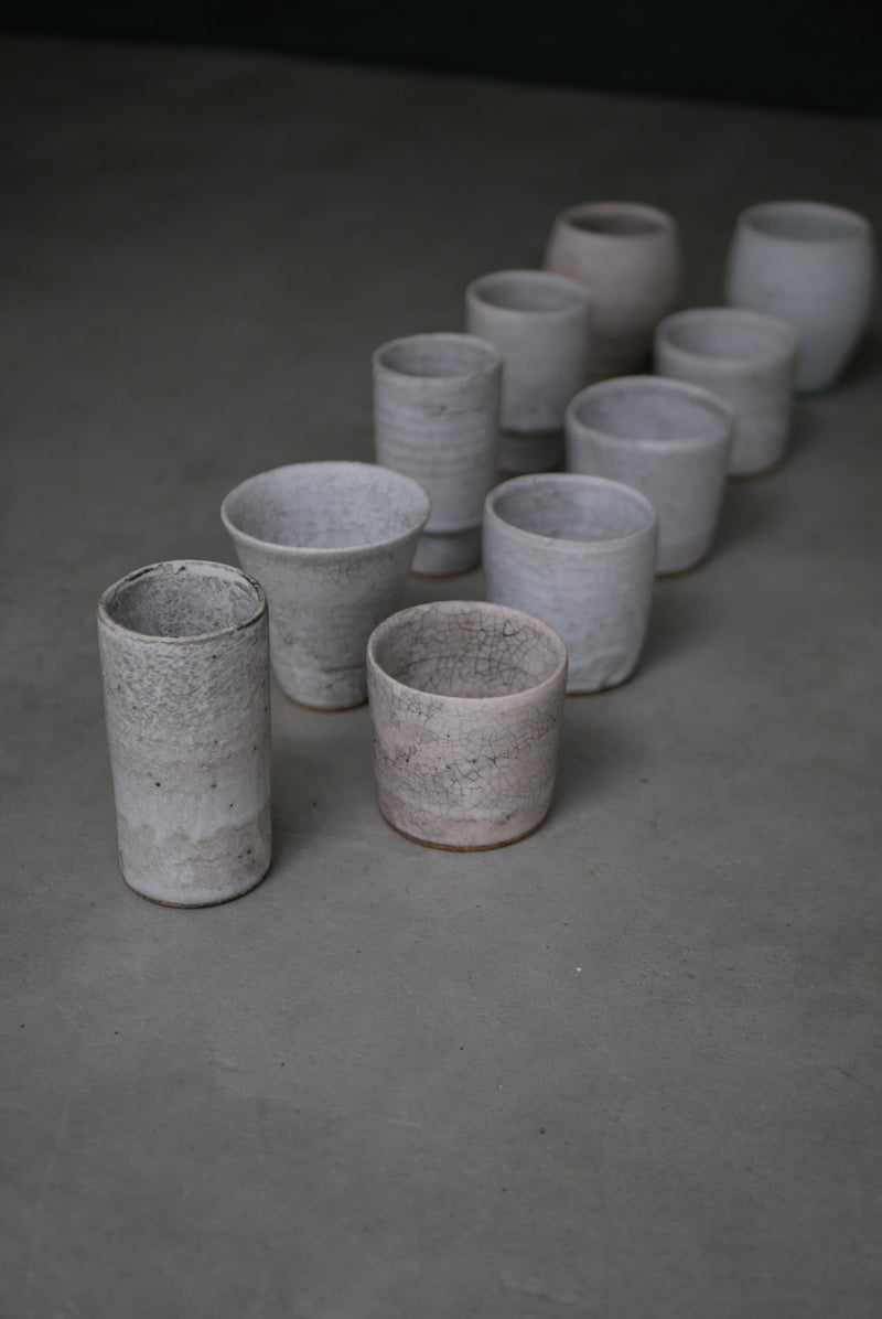 煙化粧　筒cup    /菊地　亨