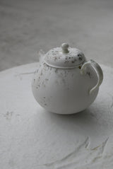 オーダー　墨流し　茶壺　flow  tea pot