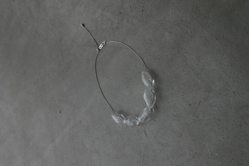 flow chain neckless 5stone / shisui
