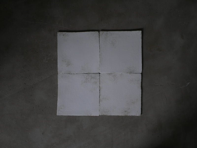 White porcelain square plate