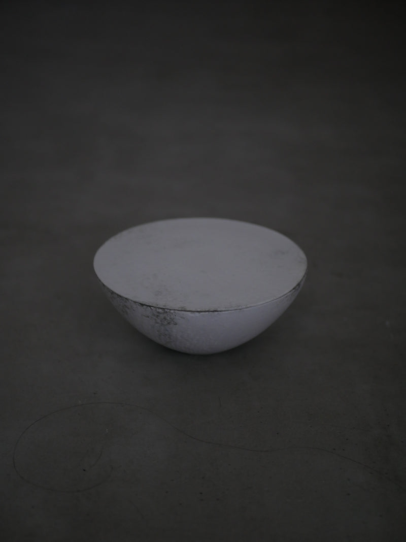 白磁　4 consecutive bowls/ Takahiro Yahagi