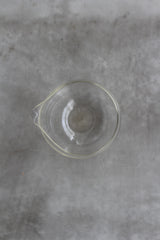muru clear 硝子片口 / WASHIZUKA GLASS STUDIO