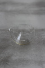 muru clear 硝子片口 / WASHIZUKA GLASS STUDIO