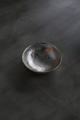 銀彩　bowl　漆箔　手彫り　ブナ材　木製　/ Youke Urakami 浦上陽介