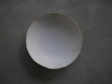 White porcelain bowl scratch 34/Takahiro Yahagi