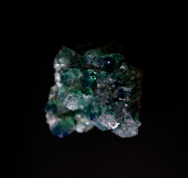 フローライト(蛍石) 特大78g 8.5cm 鉱物標本 ナチュラルグリーンブルー