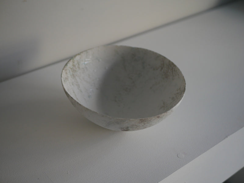 白磁　bowl scratch 1/ Takahiro Yahagi