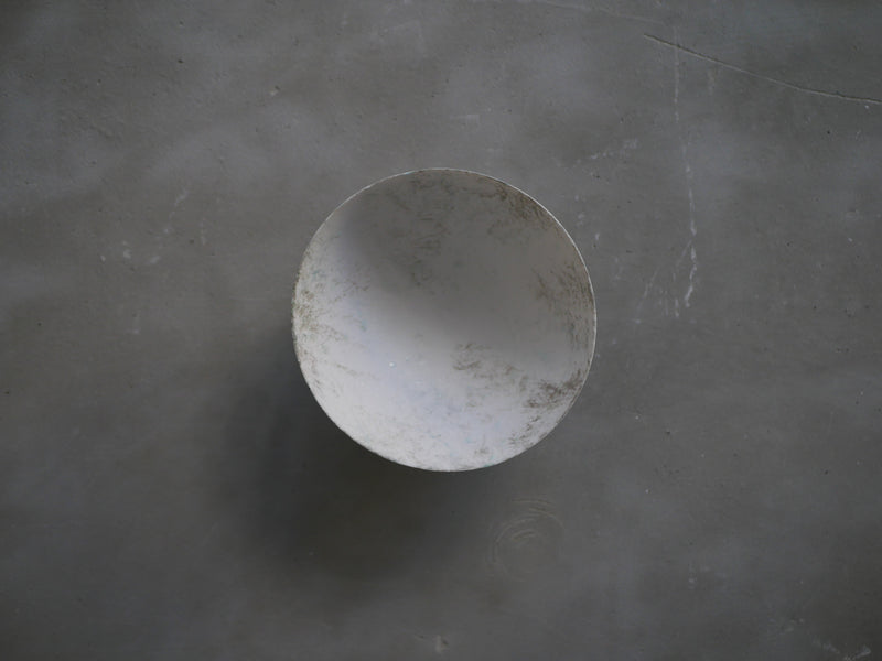 白磁　bowl scratch 1/ Takahiro Yahagi